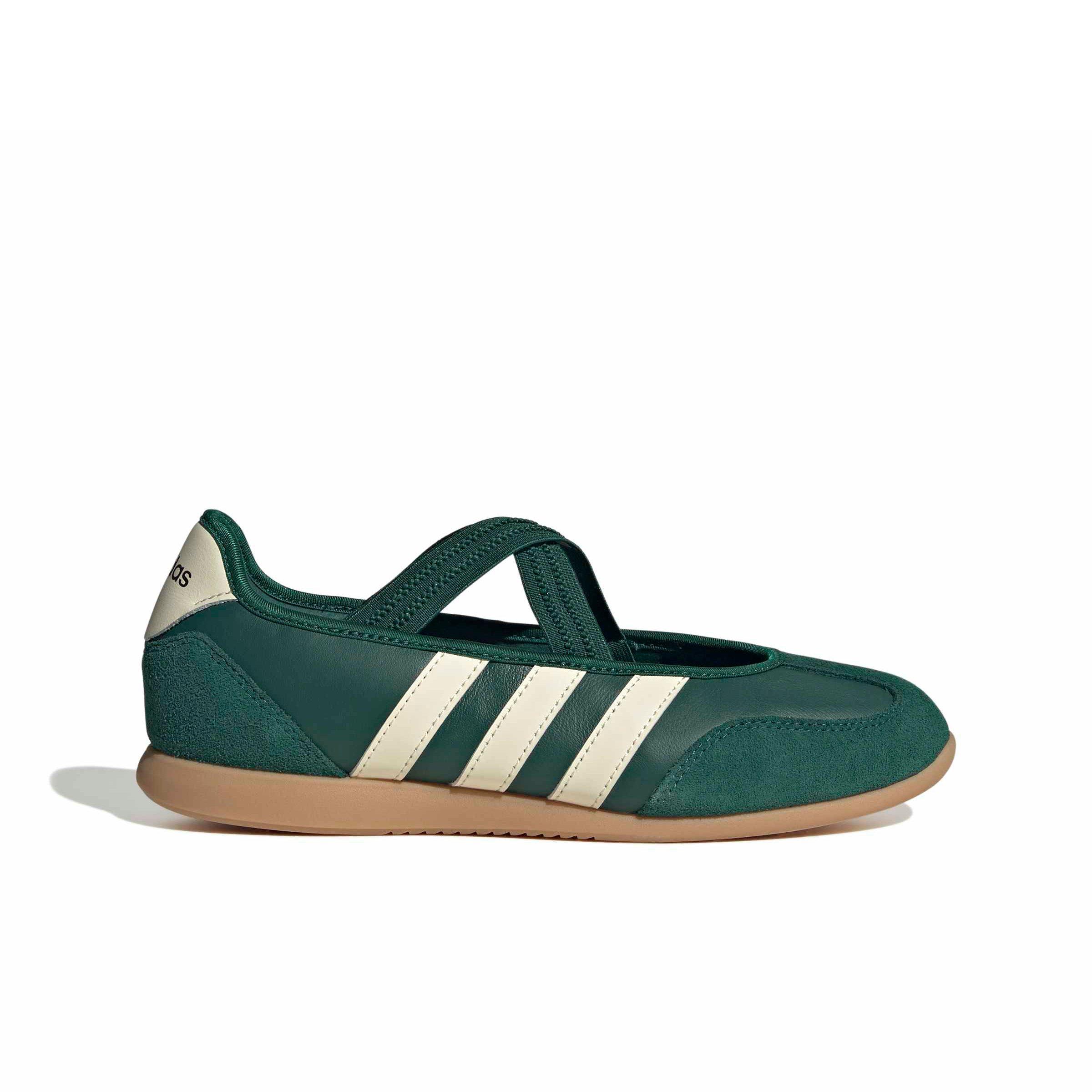 adidas Barreda Mary Jane "Collegiate Green/Cream White/Gum 3" Women's Shoe - GREEN/CREAM/GUM